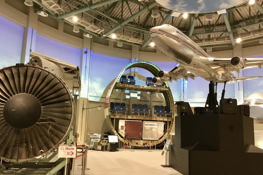 本格的!迫力抜群!いろんな形で飛行機が楽しめる!【航空科学博物館