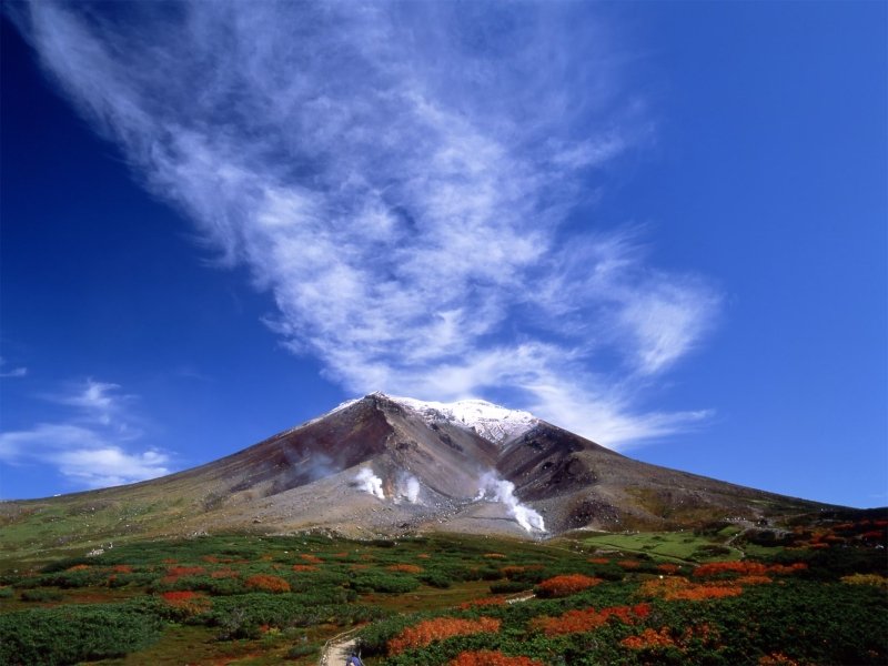 北海道 で 一 番 高い 山