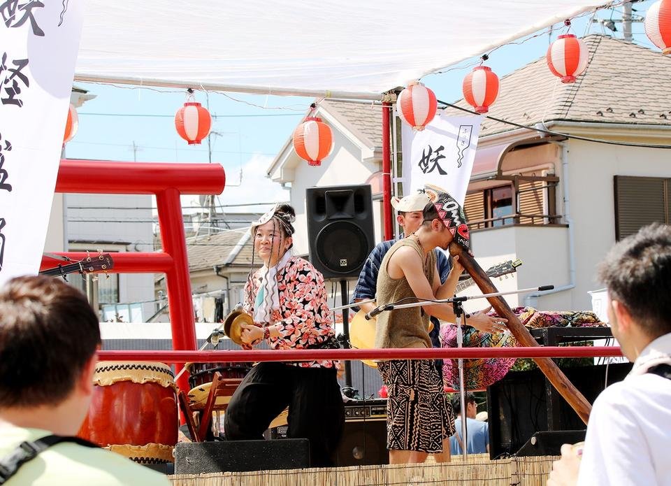 イベントは終了しました 秋の 妖怪盆踊り ハロウィンとはひと味違う妖怪の仮装をして盆踊りを楽しみましょう 東京 立川 And Trip たびびと